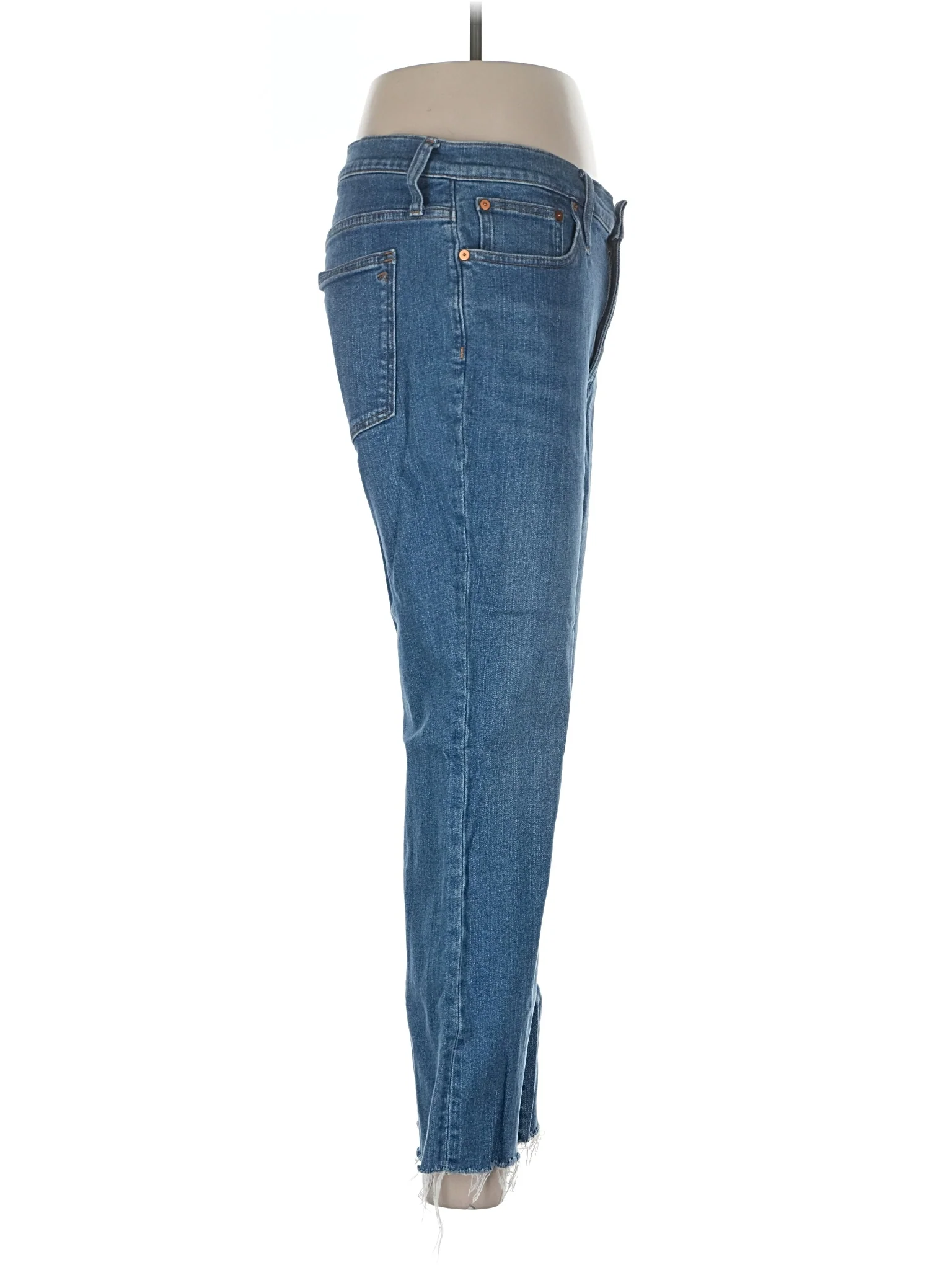 High-Rise Bootleg Jeans in Medium Wash - Image 3