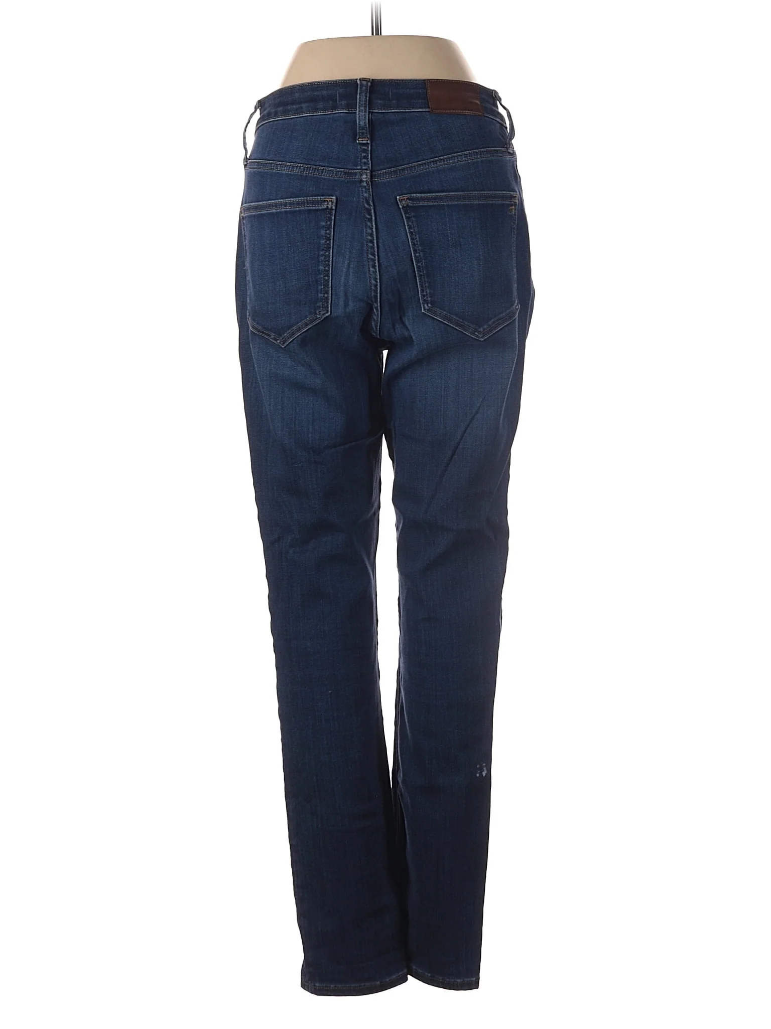 High-Rise Skinny Jeans in Dark Wash - Image 2