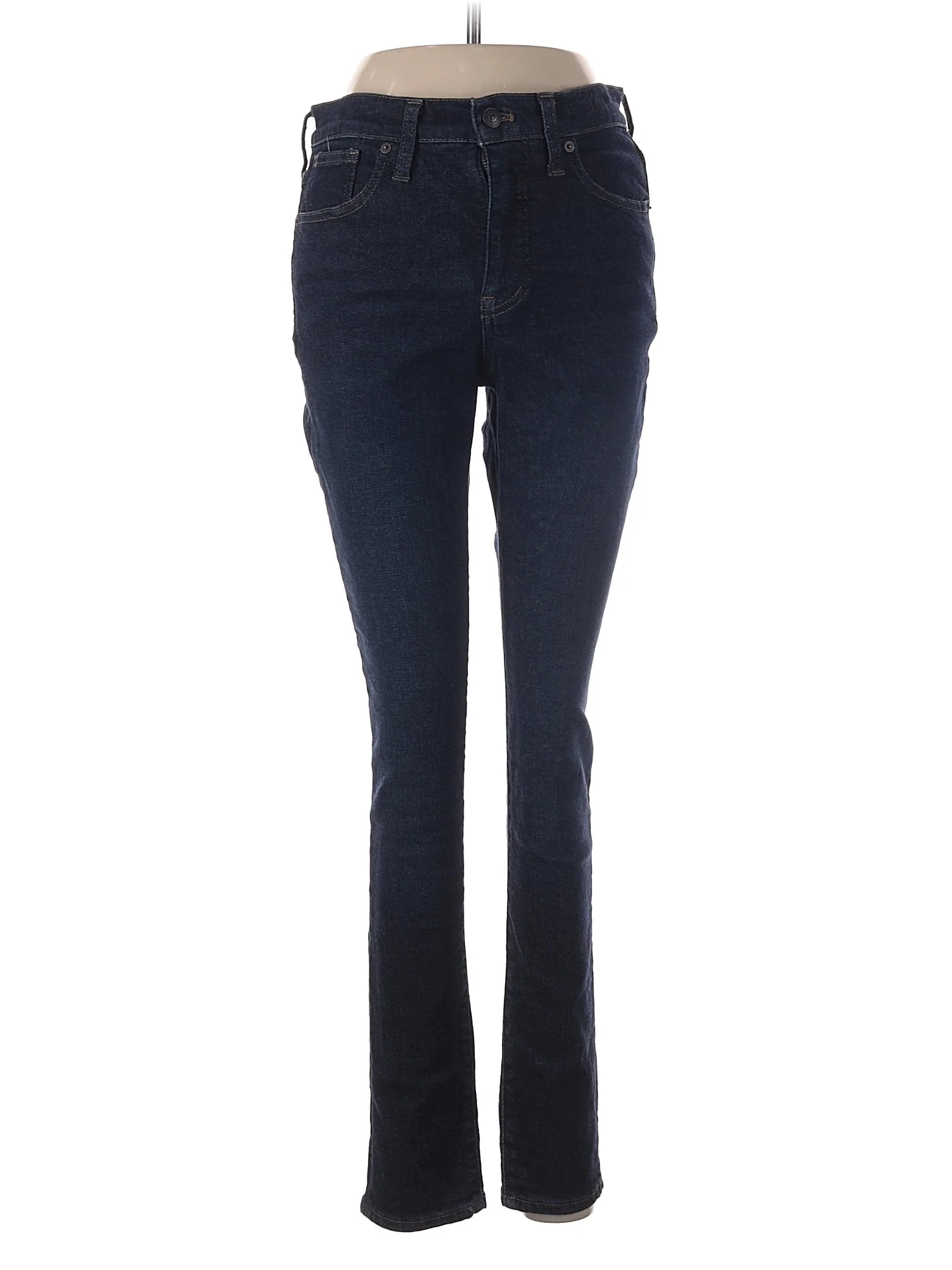 High-Rise Skinny Jeans in Dark Wash