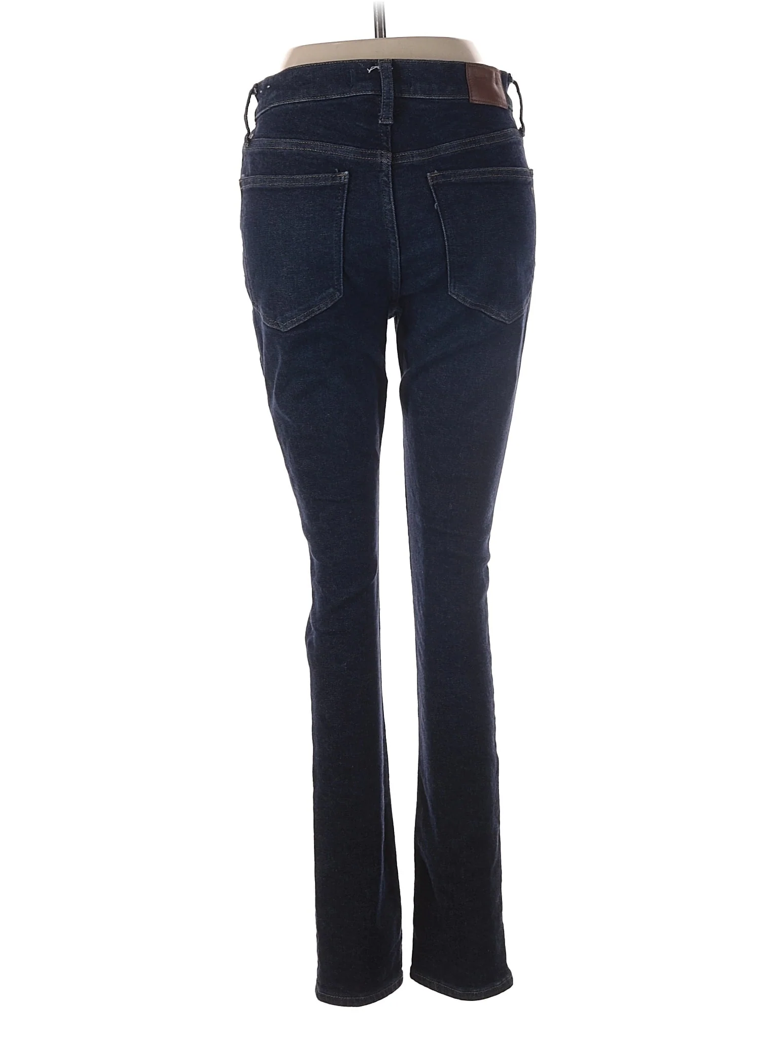 High-Rise Skinny Jeans in Dark Wash - Image 2