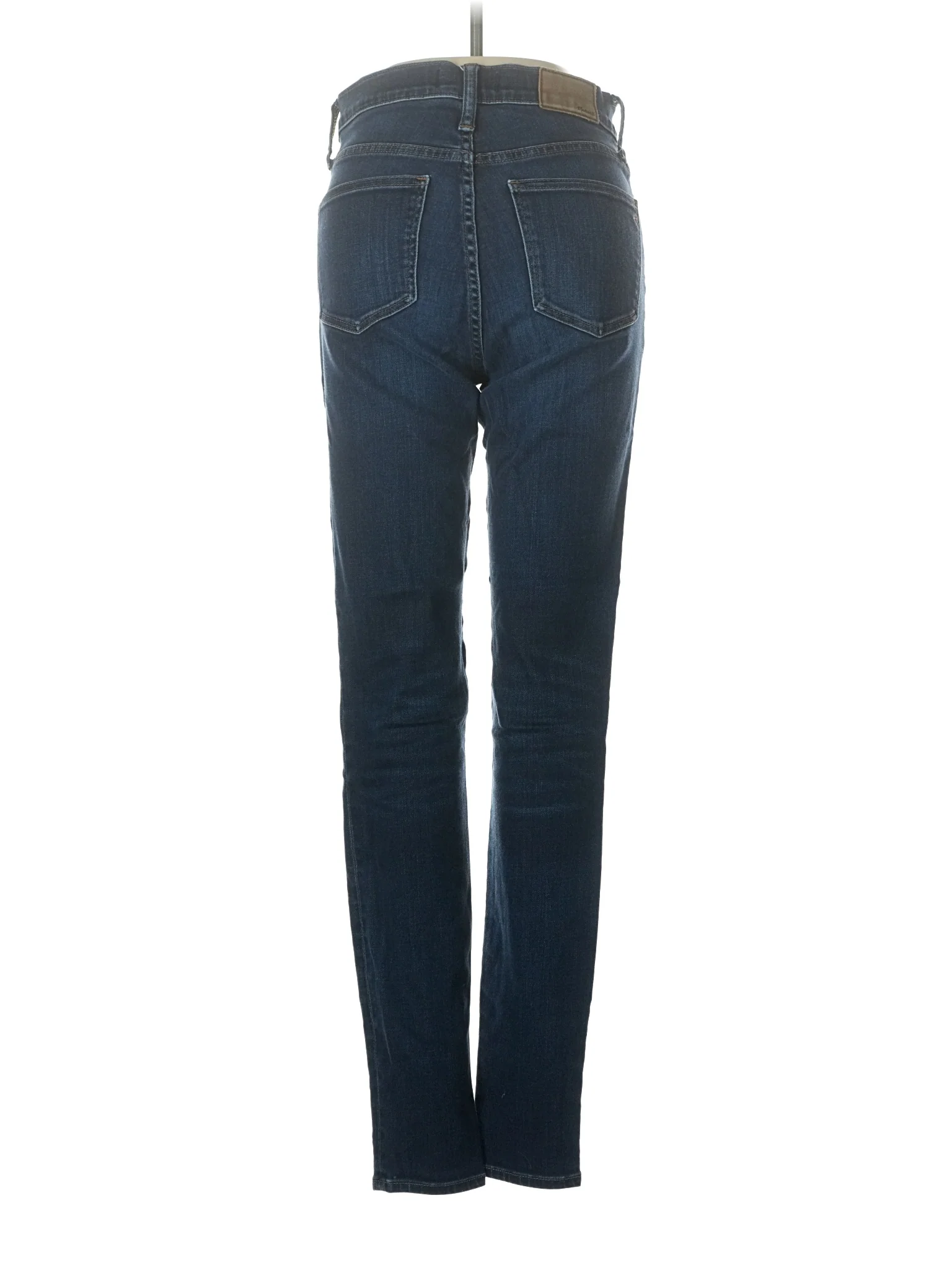 High-Rise Skinny Jeans in Dark Wash - Image 2