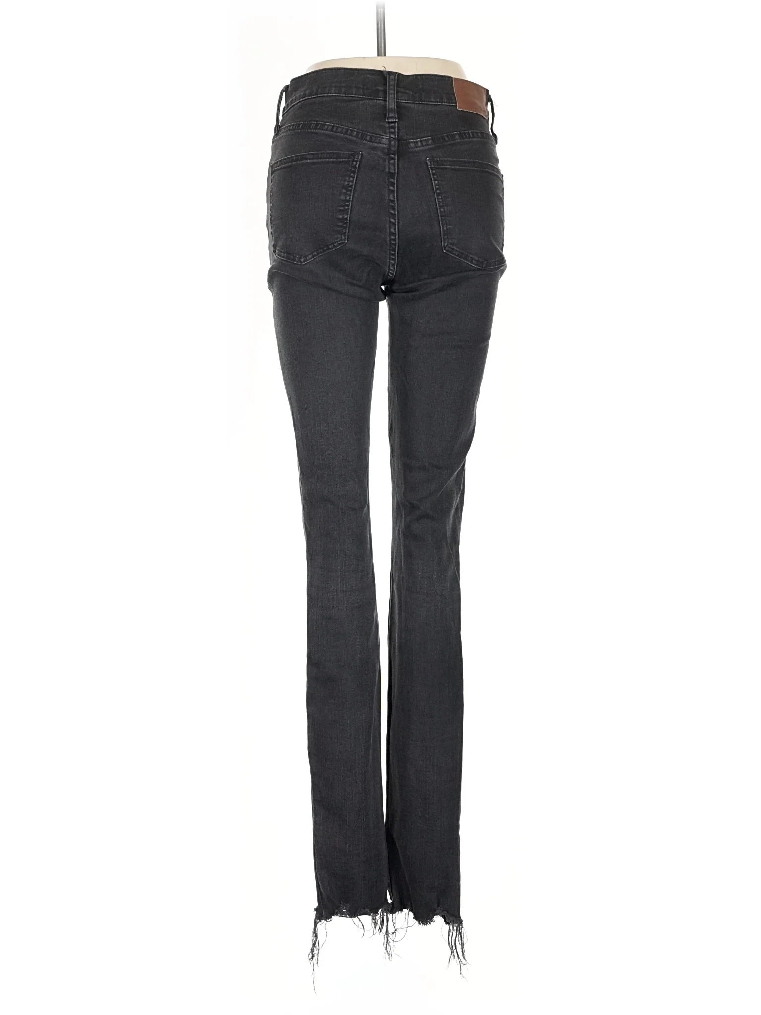 High-Rise Skinny Jeans in Dark Wash - Image 2