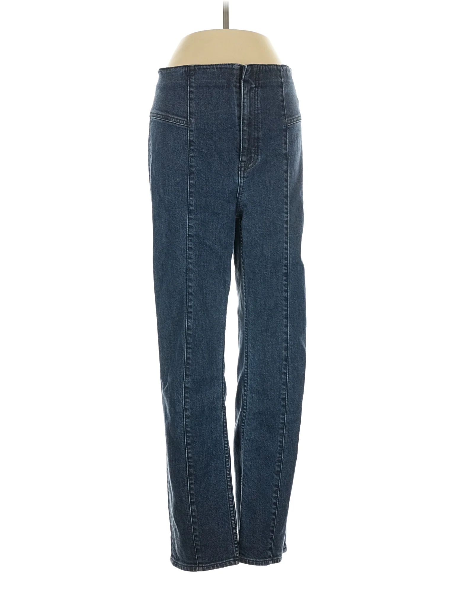 High-Rise Skinny Jeans in Dark Wash