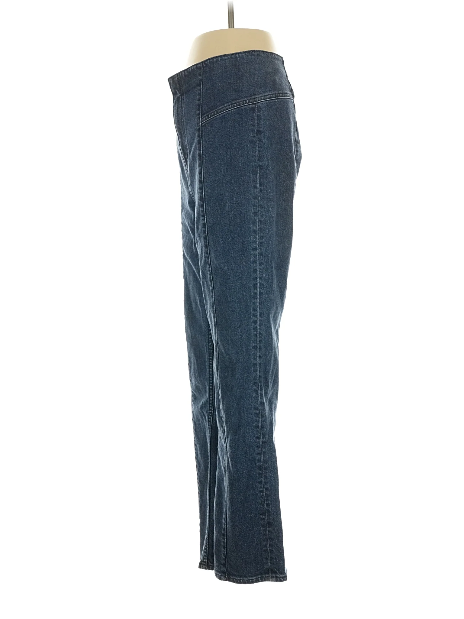 High-Rise Skinny Jeans in Dark Wash - Image 4