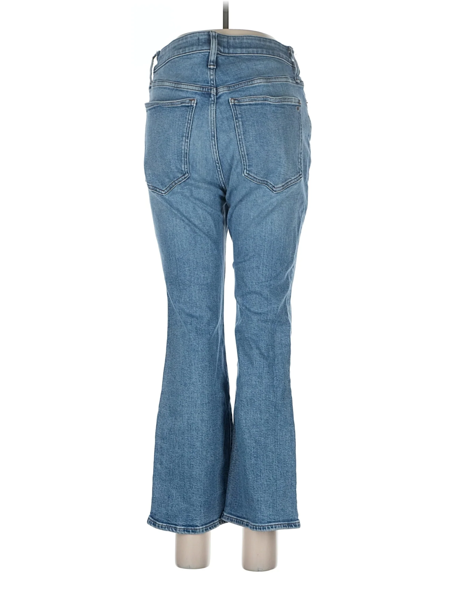 High-Rise Skinny Jeans in Light Wash - Image 2