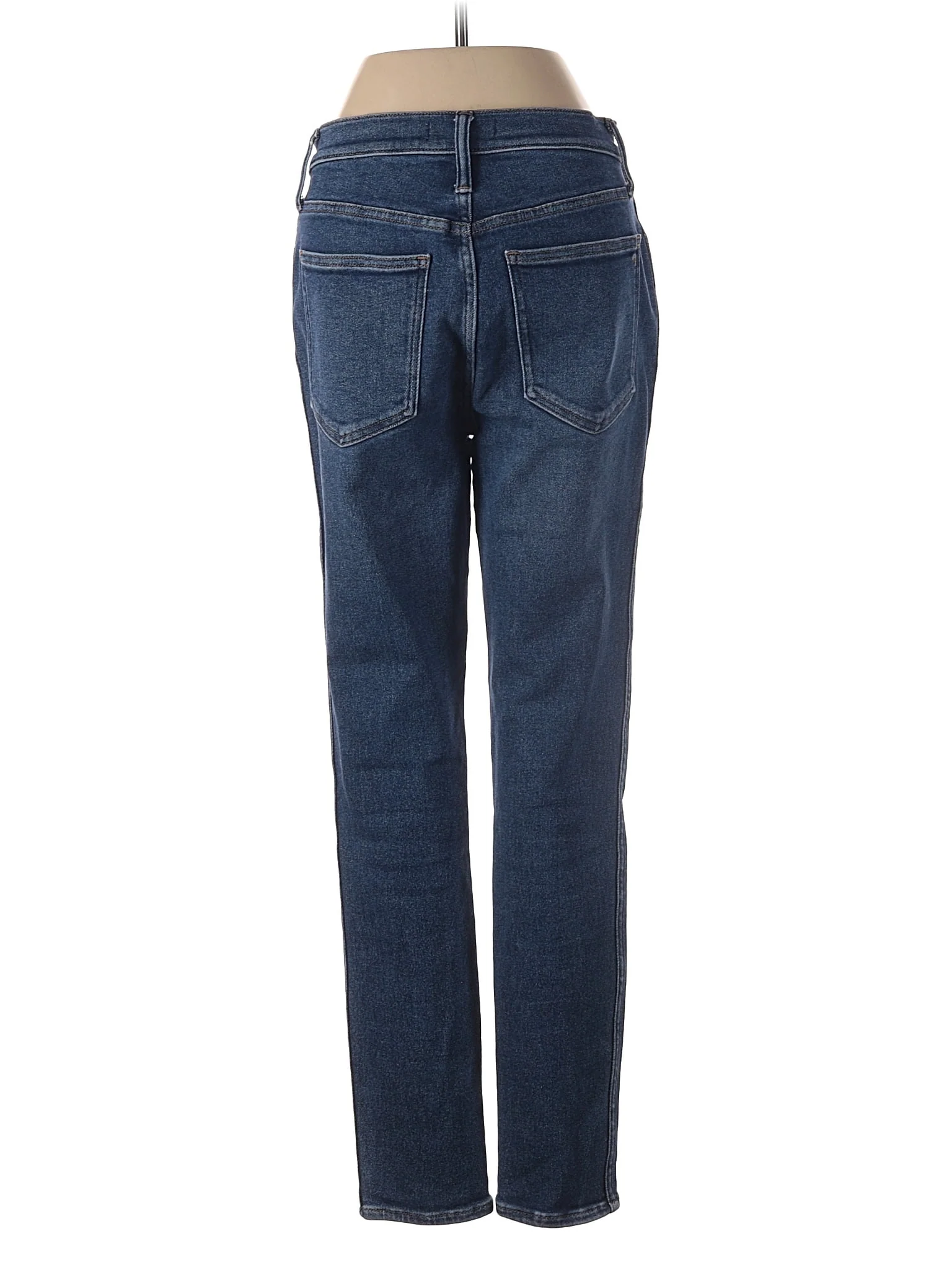 High-Rise Skinny Jeans in Medium Wash - Image 2