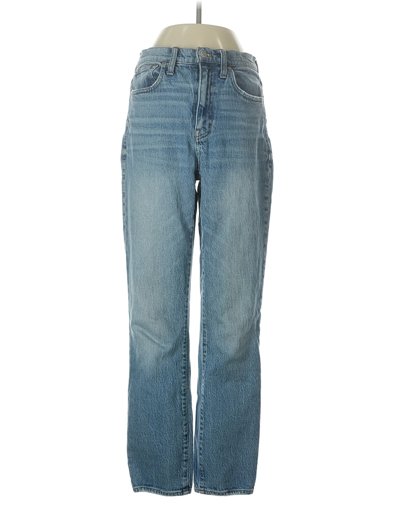 High-Rise Skinny Jeans in Medium Wash