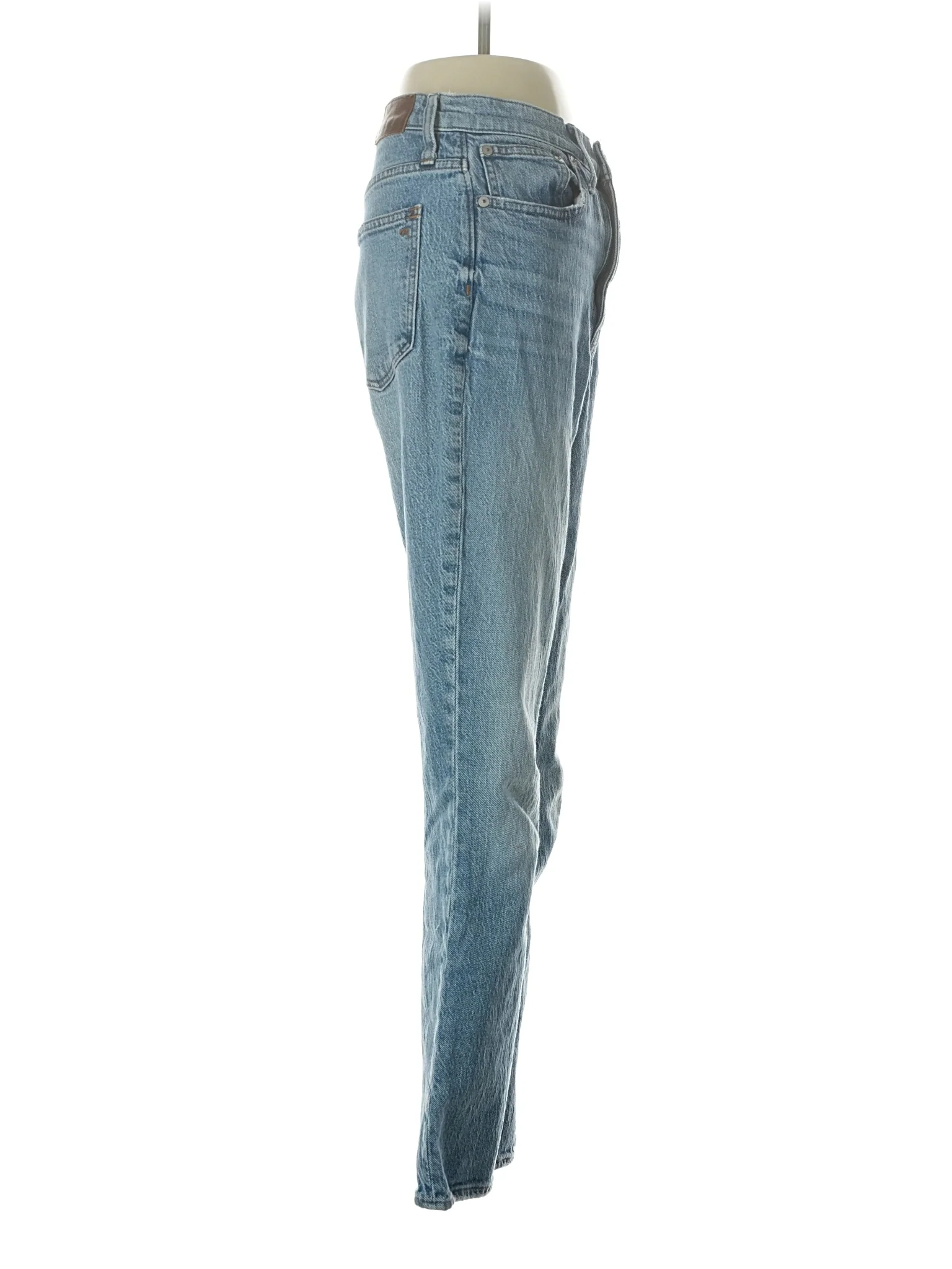 High-Rise Skinny Jeans in Medium Wash - Image 3