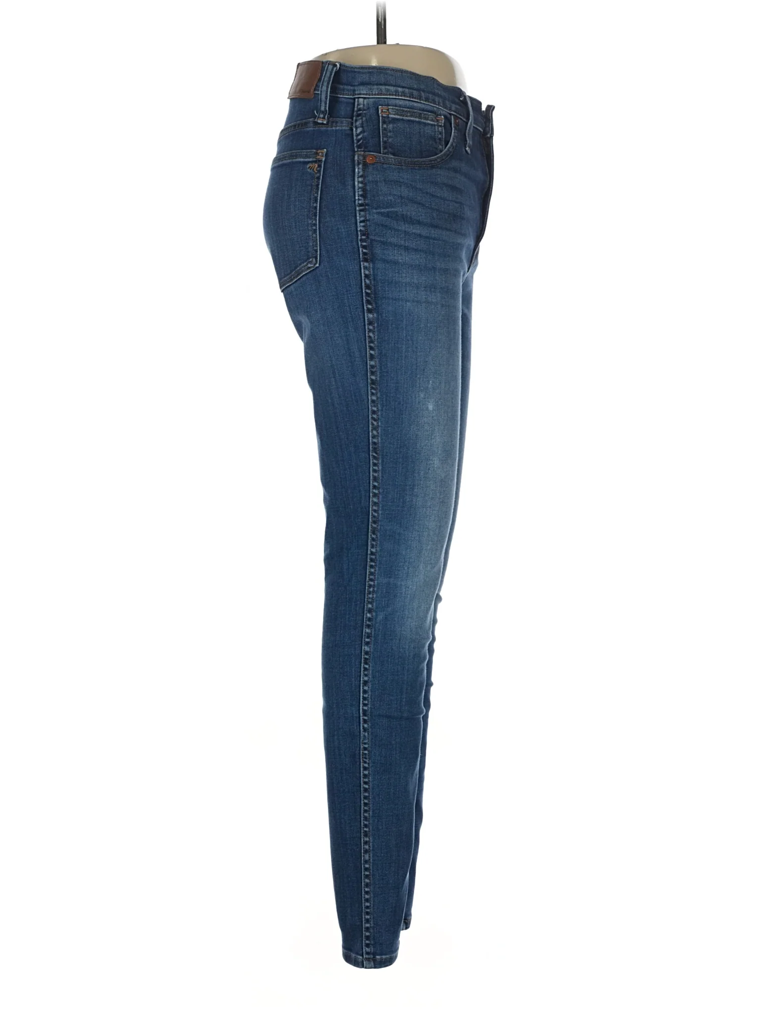 High-Rise Skinny Jeans in Medium Wash - Image 3