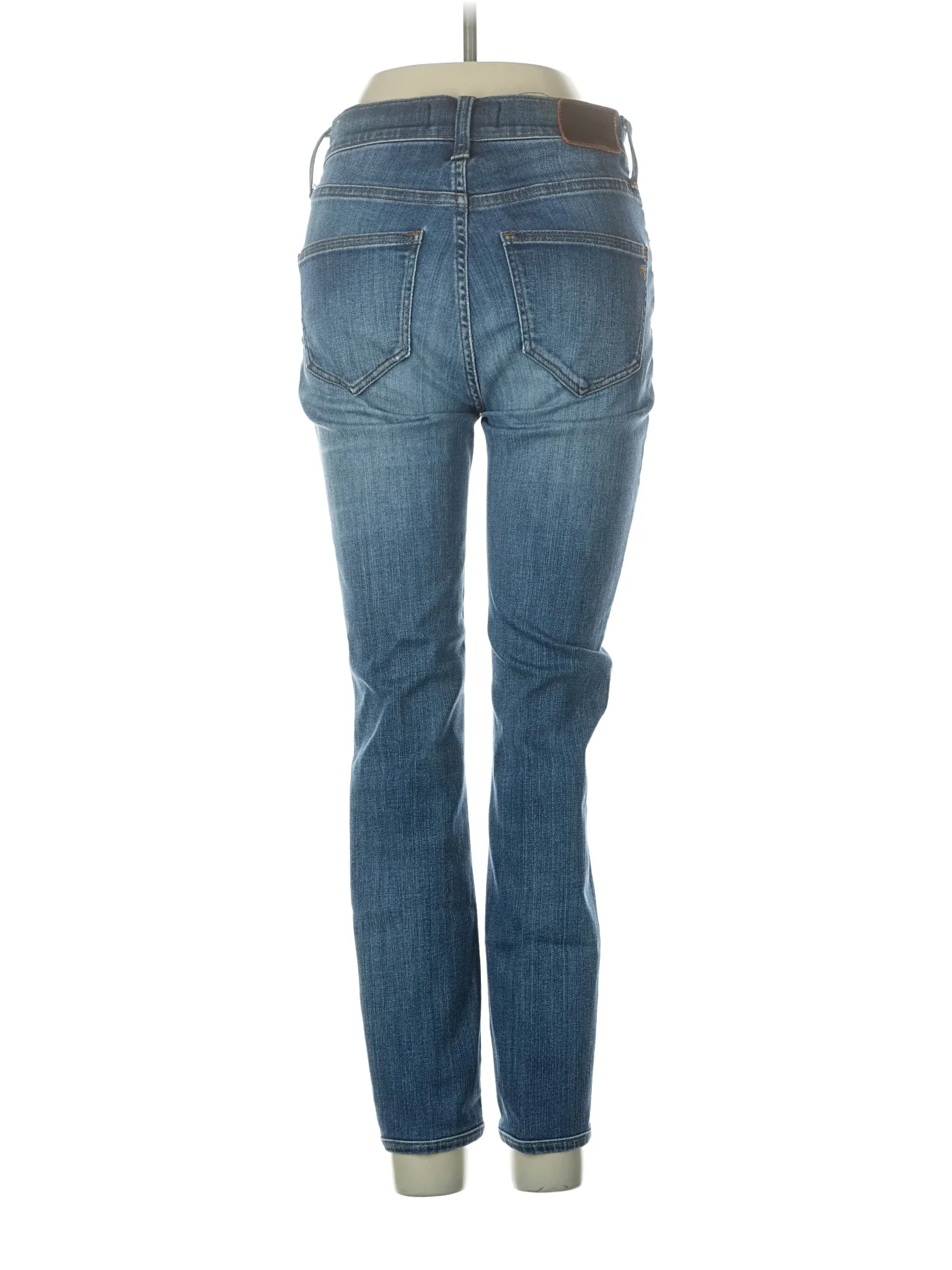 High-Rise Skinny Jeans in Medium Wash - Image 2