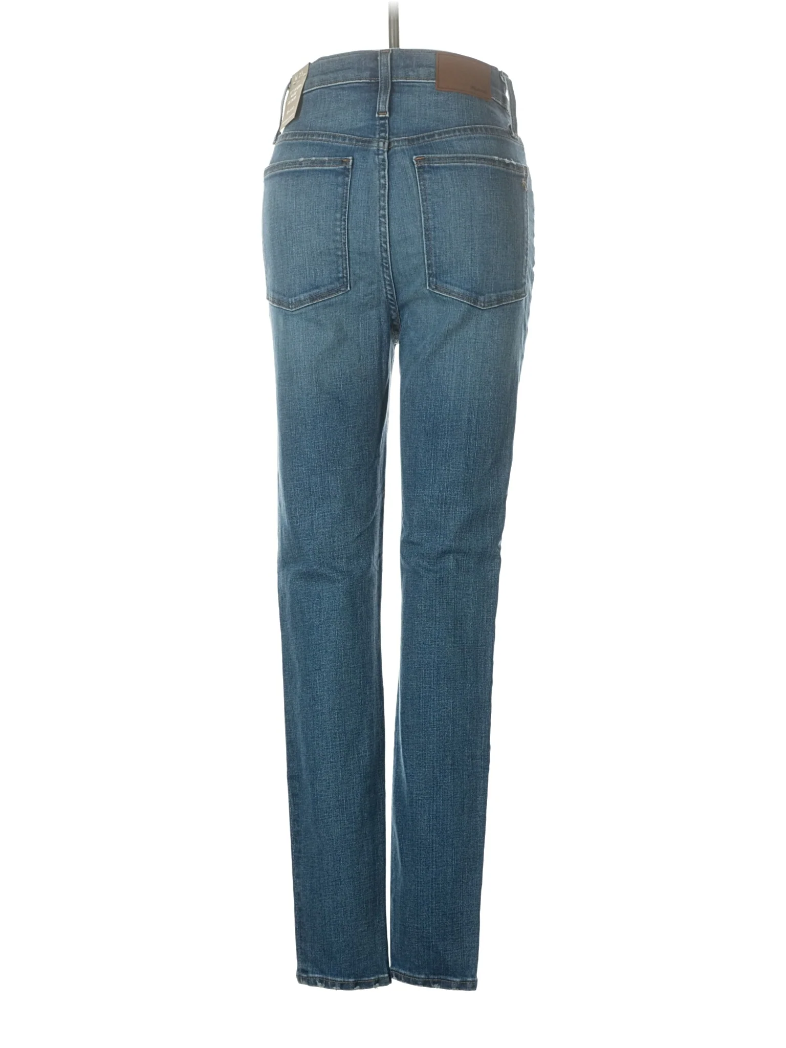 High-Rise Skinny Jeans in Medium Wash - Image 2