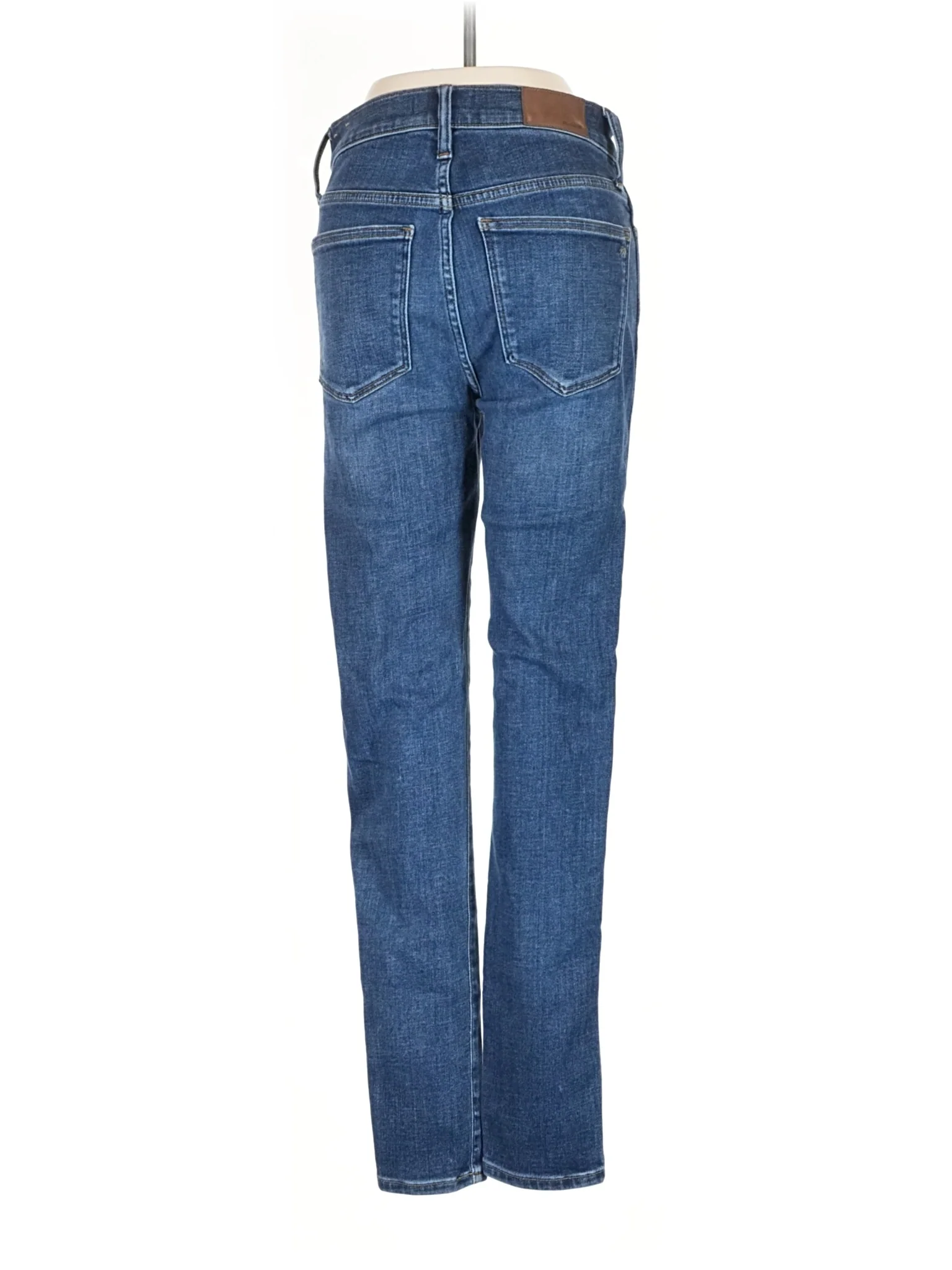High-Rise Skinny Jeans in Medium Wash - Image 2