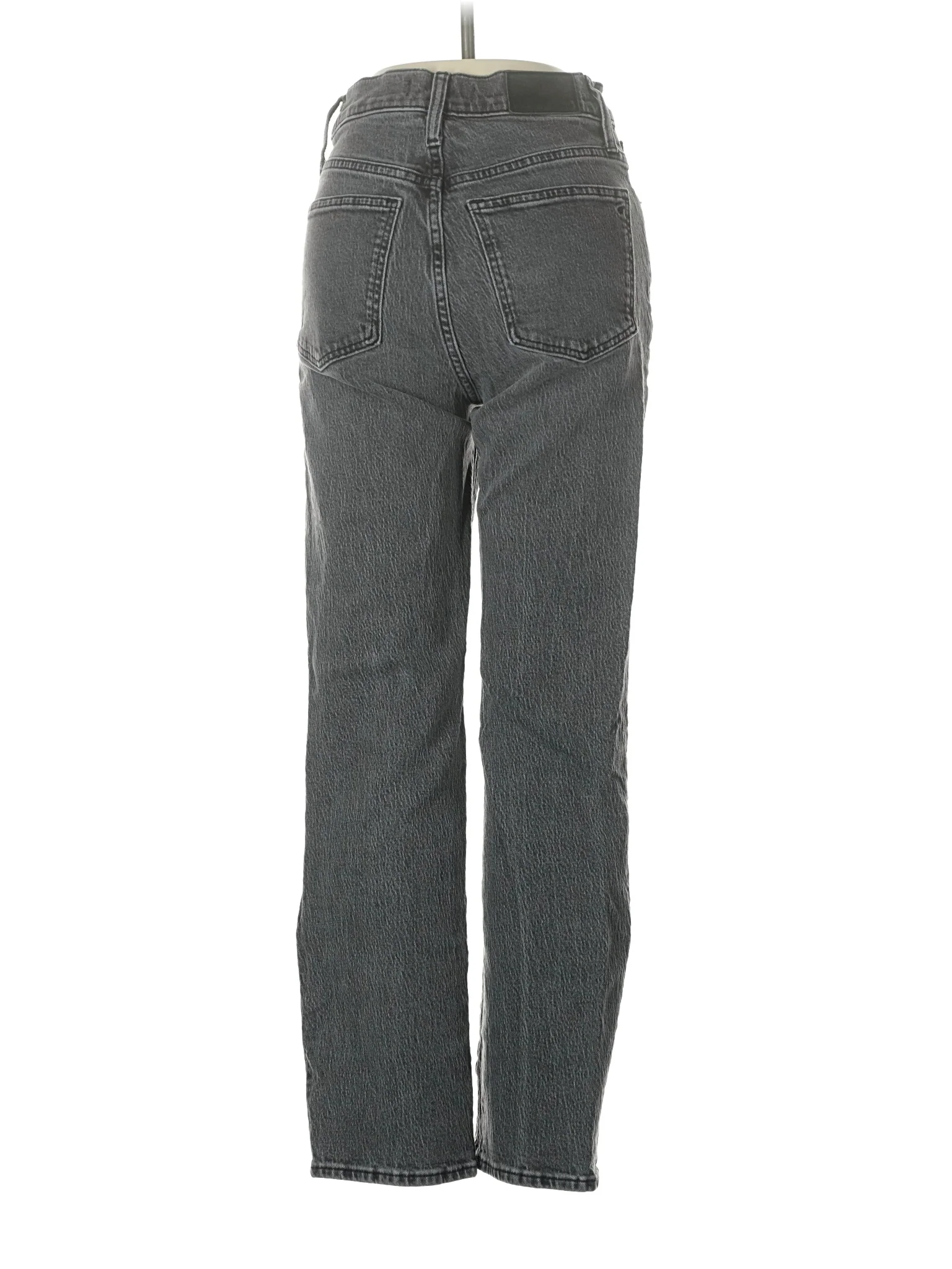High-Rise Straight-leg Jeans in Light Wash - Image 2