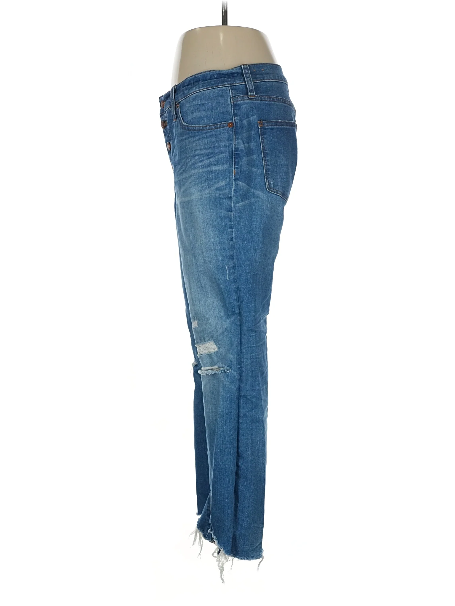 Mid-Rise Bootleg Jeans - Image 4
