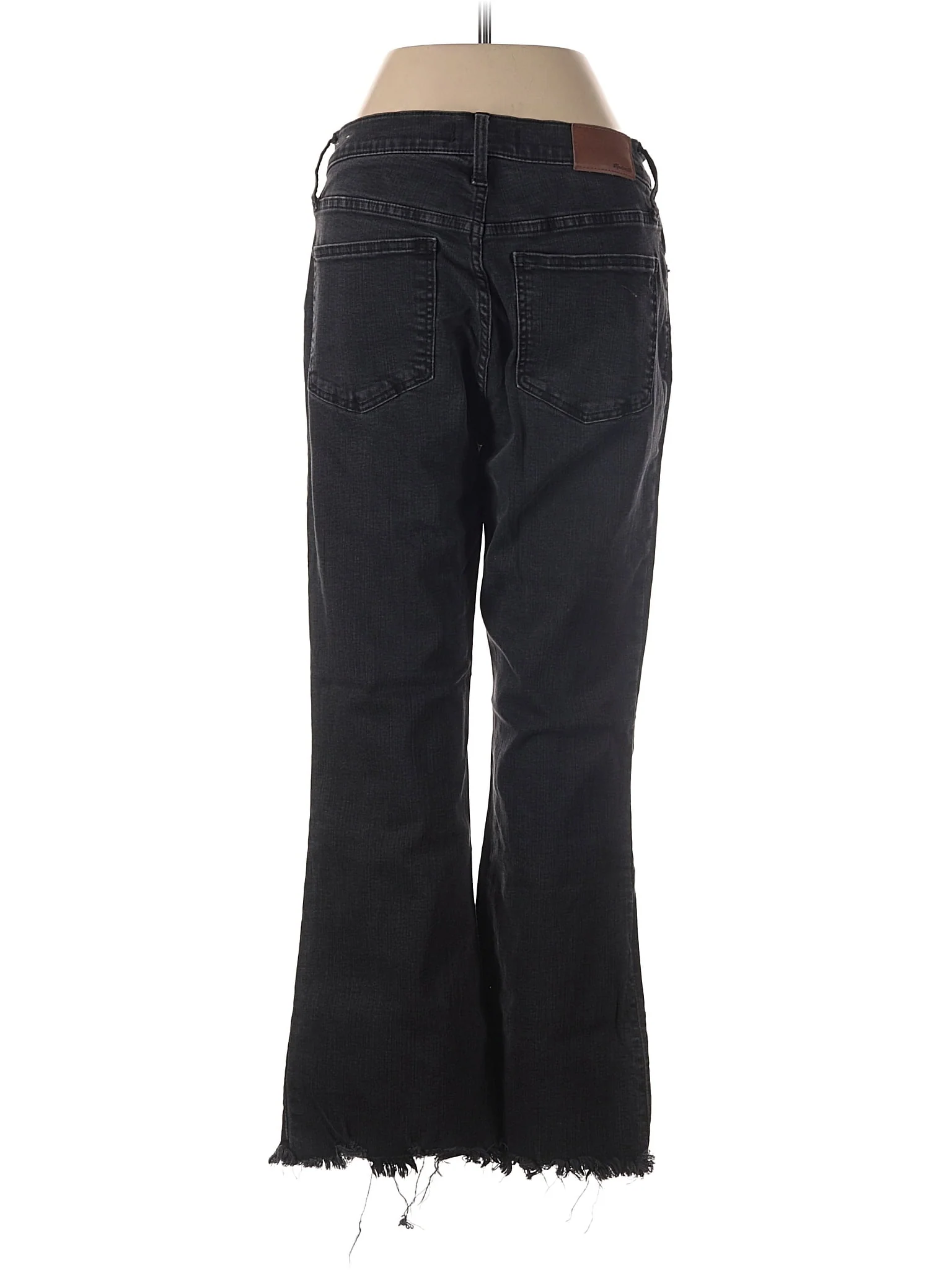 Mid-Rise Bootleg Jeans in Dark Wash - Image 2