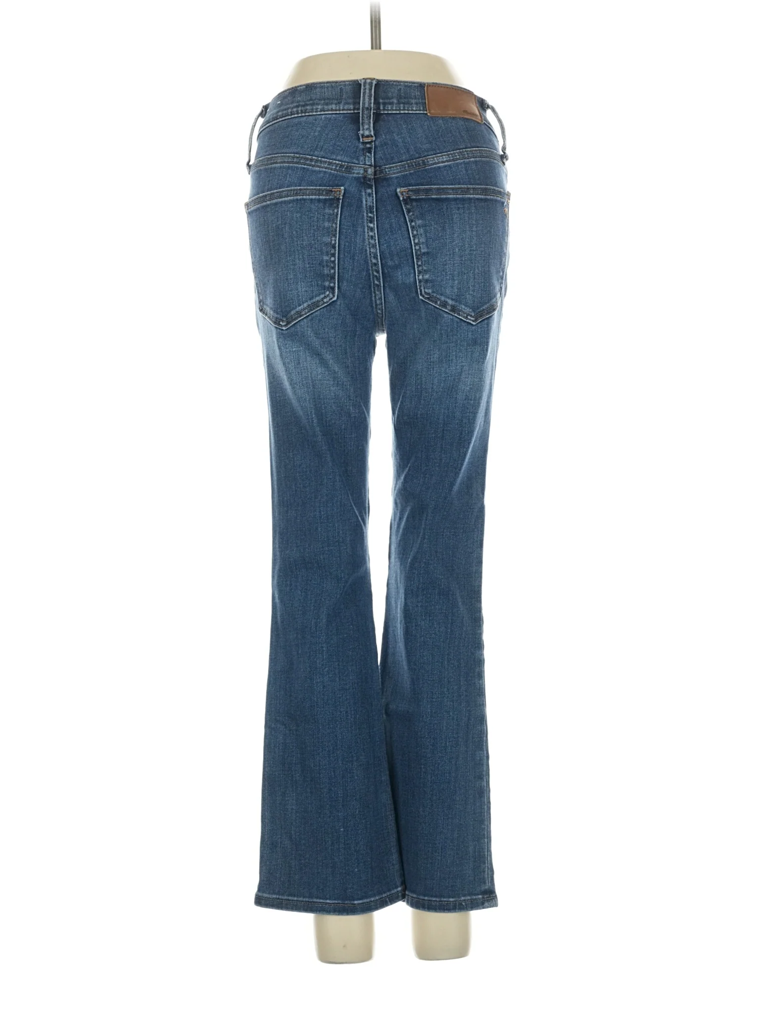 Mid-Rise Bootleg Jeans in Medium Wash - Image 2