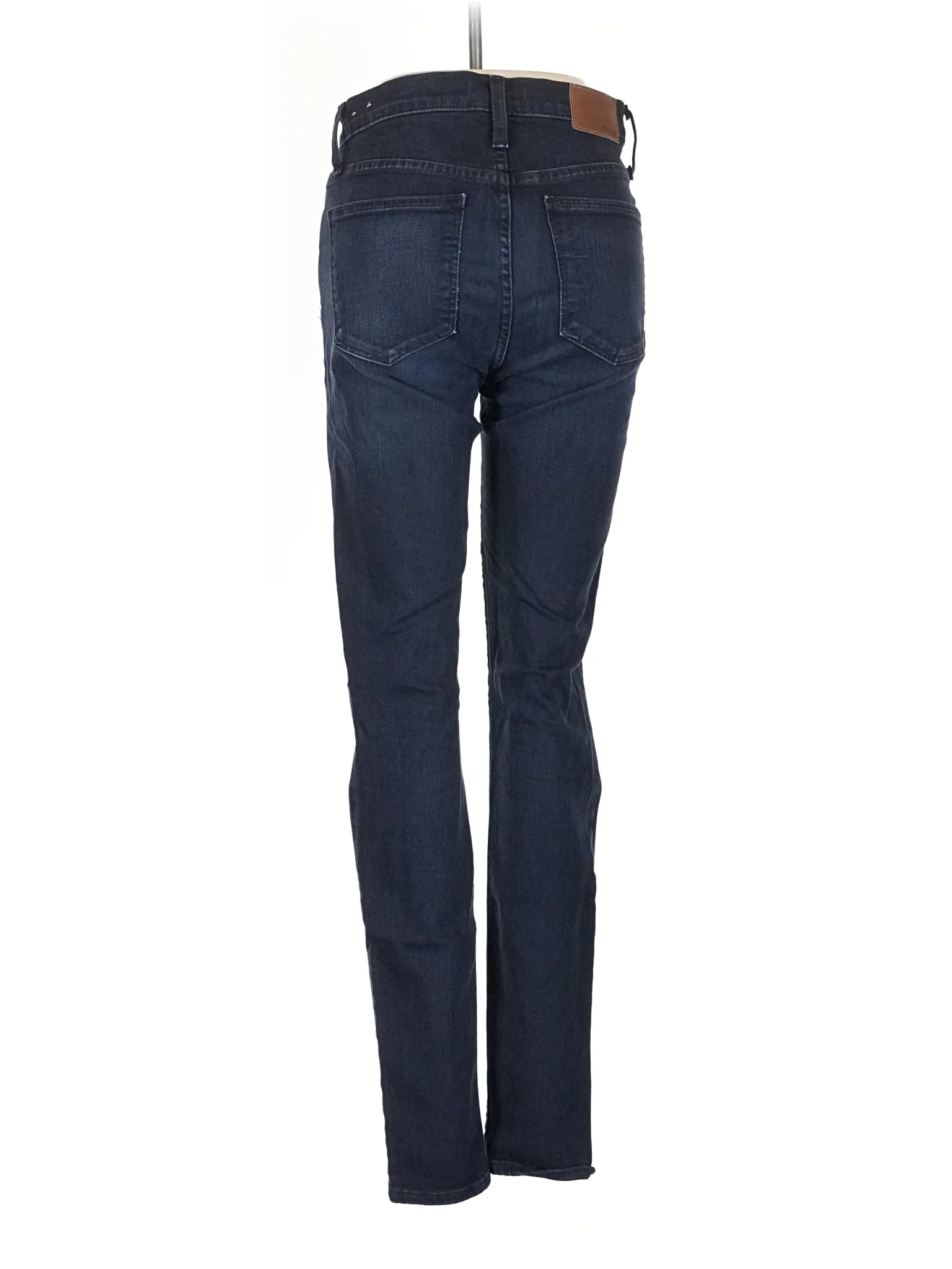 Mid-Rise Skinny Jeans in Dark Wash - Image 2