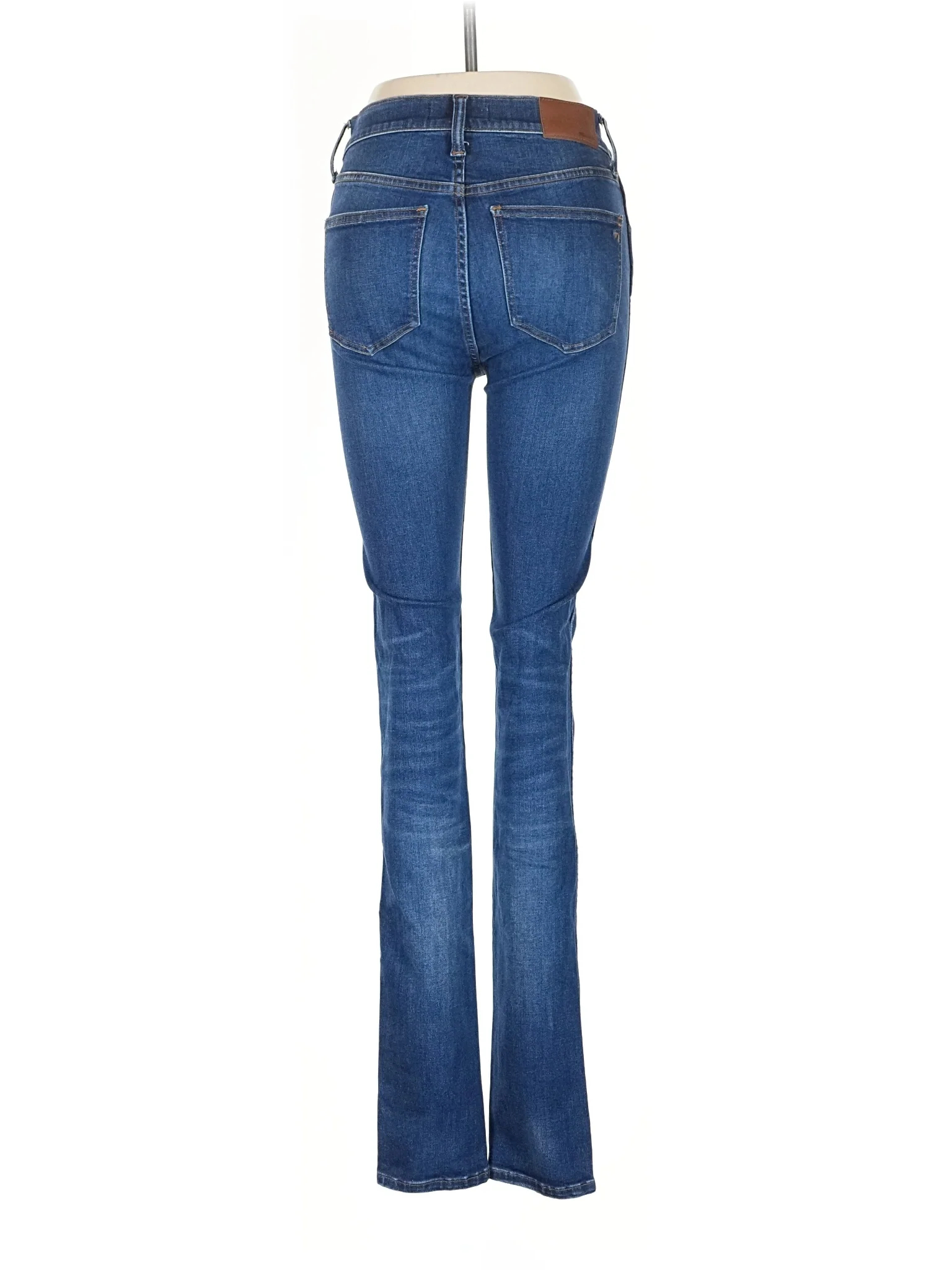 Mid-Rise Skinny Jeans in Medium Wash - Image 2