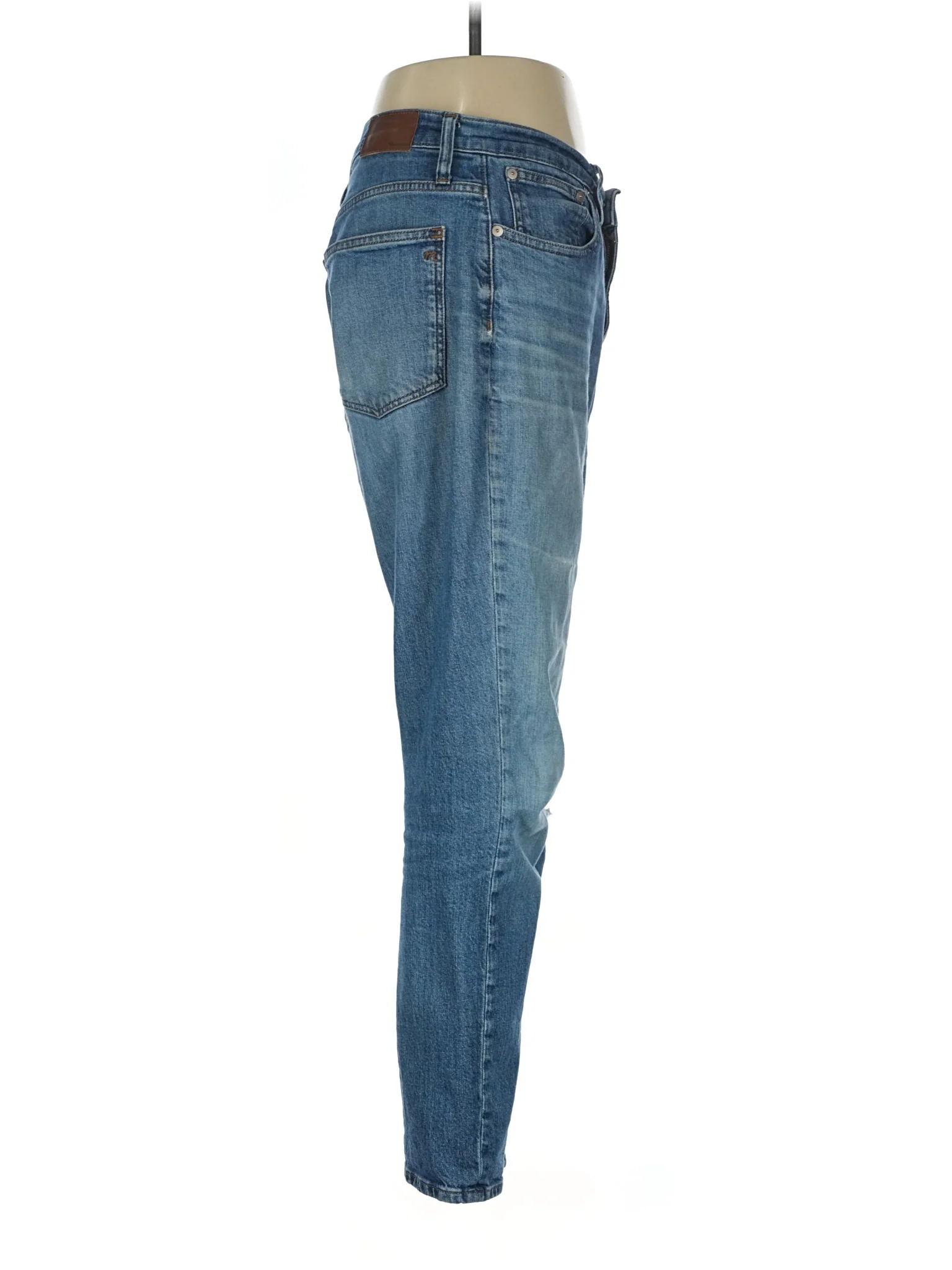 Mid-Rise Straight-leg Jeans in Medium Wash - Image 3